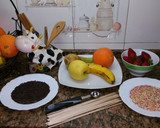 Foto del paso 1 de la receta: Brochetas de frutas para niños