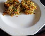 A picture of step 6 of Cabbage fried rice.
