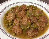 Foto del paso 4 de la receta: Albóndigas con guisantes