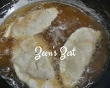 A picture of step 5 of Halwa Poori.