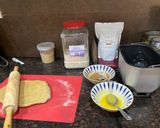 A picture of step 1 of Heathy Cinnamon Rolls.