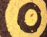 A picture of step 5 of Chocolate Illusion Cake.