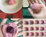 Foto langkah ke 5 dari resep Donat Ubi Ungu.