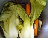 Gemüse - Reis - Bowl mit karamellisiertem Schweinebraten Rezeptschritt 1 Foto