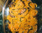 A picture of step 4 of Dahi walay baingan(eggplant with yogurt).