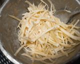 A picture of step 3 of Fried Green Papaya.