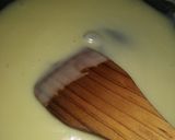 A picture of step 2 of Chocolate burfi.