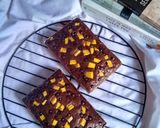 Foto langkah ke 5 dari resep Cake Pisang Cokelat No Mixer.