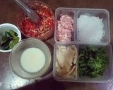 รูปขั้นตอนการทำที่ 1 ของ ผัดกะเพราเส้นแก้วหน่อไม้ดองหมูสับสูตรคีโต
