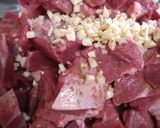 Foto del paso 1 de la receta: Carne mongoliana