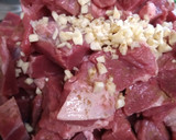 Foto del paso 1 de la receta: Carne mongoliana