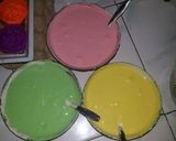 Foto langkah ke 3 dari resep Bolu Kukus Mawar Cantik.