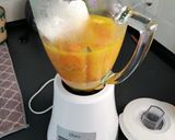 Foto del paso 6 de la receta Crema fría de zanahoria, queso crema y naranja