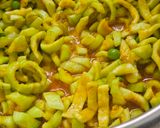 A picture of step 5 of Pointed Gourd and Peas Sabji.