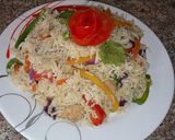 A picture of step 9 of Chinese Chicken fried Rice.