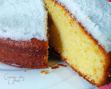 Foto del paso 12 de la receta: Bizcocho nevado de coco con glaseado de yogurt de caña de azúcar