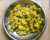 Paneer aalu chur chur paratha recipe step 4 photo