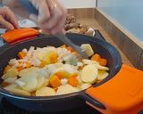 Foto del paso 3 de la receta Conejo a la Cazuela con Hortalizas