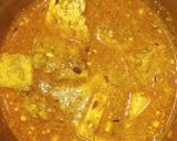 A picture of step 3 of Shahi paneer.