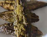 A picture of step 7 of Bitter gourd masala.