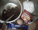 Fudge Brownies Teflon (tanpa mixer,tanpa oven takaran sendok) langkah memasak 1 foto
