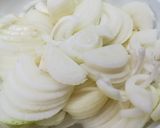 Lecsó füstölt kolbásszal-fehér szalonnával recept fázis 1 fotója