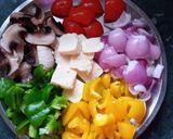 लजीज पनीर टिक्का बिरयानी (Laziz Paneer tikka biryani recipe in Hindi) रेसिपी चरण 1 फोटो