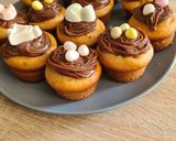 Une image de l'étape 9 de Cupkakes chocolat et œufs de Pâques.