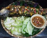 Hình bước làm 2 của món Cá lóc nướng sa tế