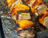 Une image de l'étape 11 de Brochette de magret de canard, abricot et romarin.