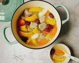 Winter Health on the drink corn Yam spareribs soup recipe step 8 photo