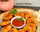 A picture of step 4 of Suji Potato Vada.