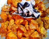 A picture of step 3 of Chicken tikka chunks.