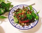 รูปขั้นตอนการทำที่ 5 ของ ลาบคั่ว​เป็ดย่าง2ภาค
