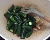 Foto langkah ke 3 dari resep Ase Buncis Cabe Ijo.