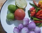 Foto langkah ke 2 dari resep Teri Sambal Mentah.