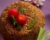 A picture of step 8 of Bulgur with Tomatoes and Pomegranate Molasses.