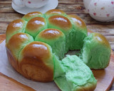 Foto langkah ke 5 dari resep Roti Pandan.