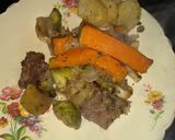Foto del paso 5 de la receta Fuente de carne+ verduras 🥔🍠🍈