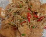 Foto langkah ke 6 dari resep Oseng tahu kulit dan tauge.