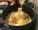 Foto del paso 5 de la receta: Fideos con pollo y verduras con crema de roquefort. Muy fácil! Riquísimo 😋