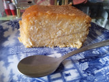Budín de harina de maíz y coco