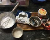 A picture of step 1 of Chocolate Butterscotch coffee.