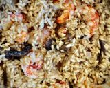 Foto del paso 6 de la receta Risotto de gambones y setas