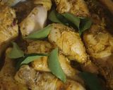 A picture of step 3 of Chicken Breyani trial.