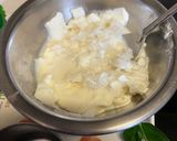 A picture of step 1 of Curd rice.