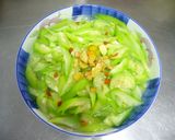 秋瓜伴麻油的食譜步驟4照片