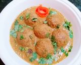 A picture of step 6 of Paneer Kofta Curry.