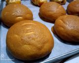 Foto langkah ke 7 dari resep Mexican Bun aka Roti Boy pre fermentation method.