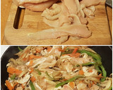 Foto del paso 2 de la receta: Pechuga de Pollo con Verduras y salsa doble Queso cremoso